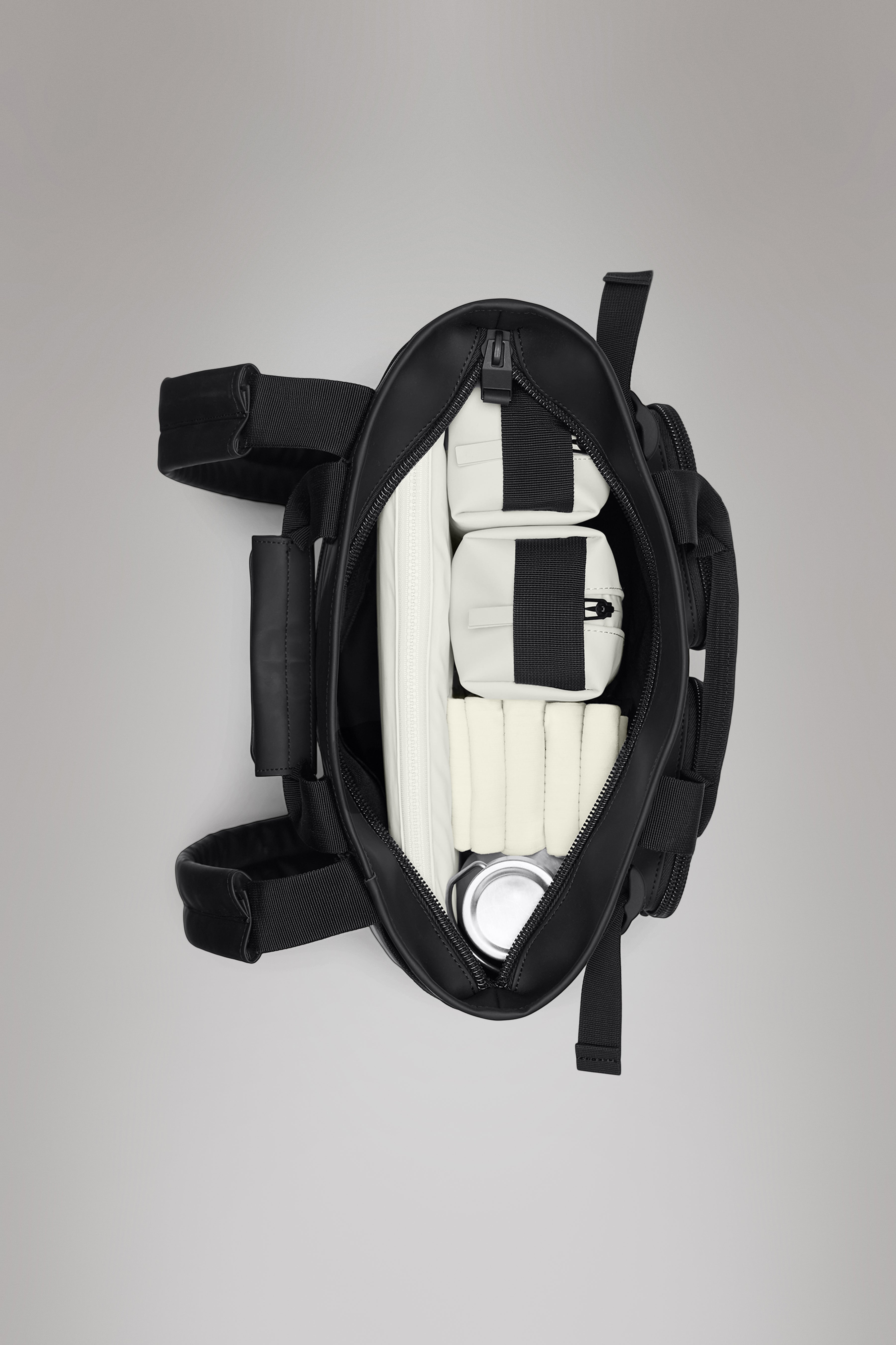 RAINS Texel Tote Backpack Black 17L H43 x D12.50 x W32 cm Backpack