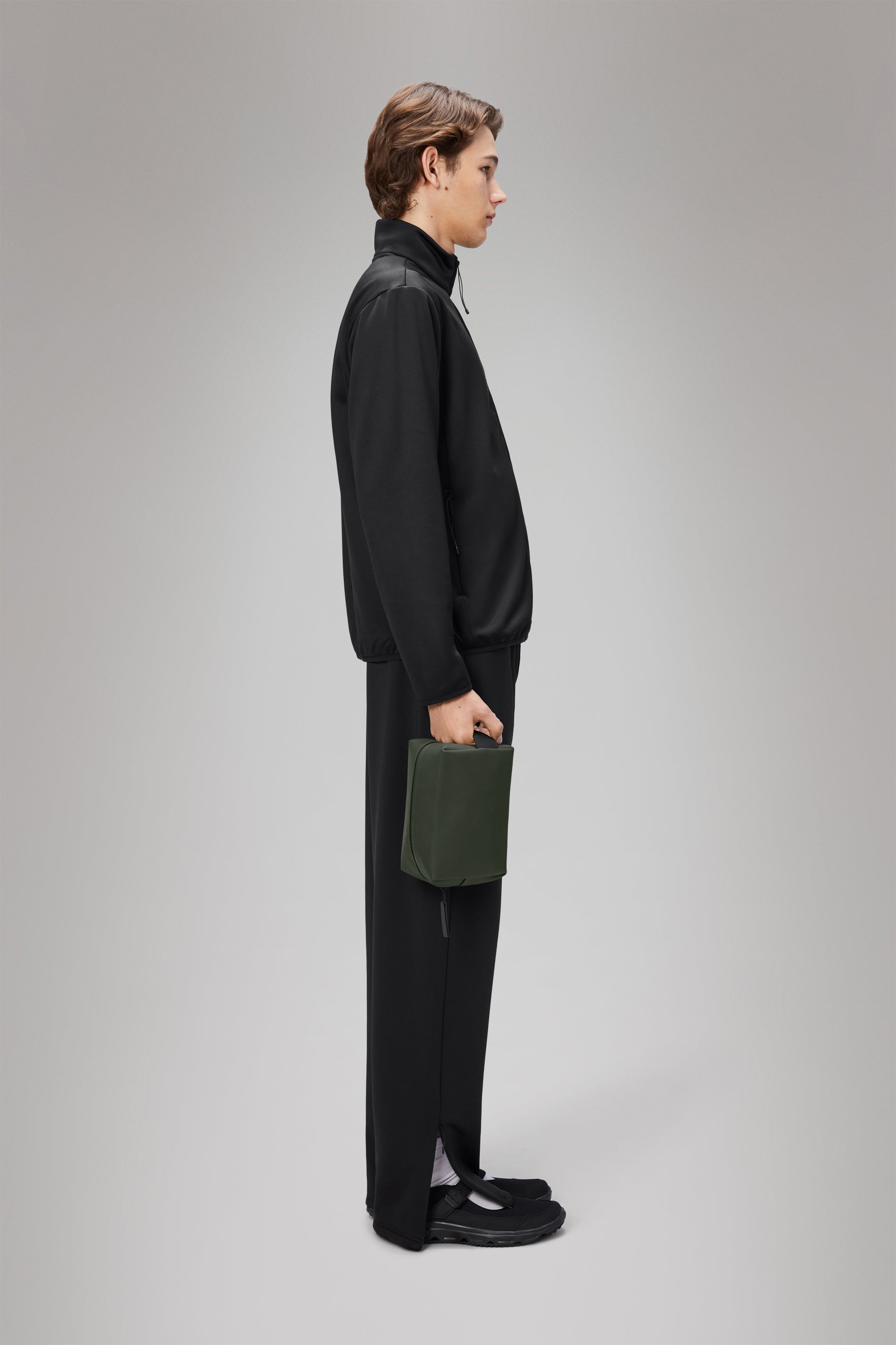 RAINS Wash Bag Small Green Wash Bag