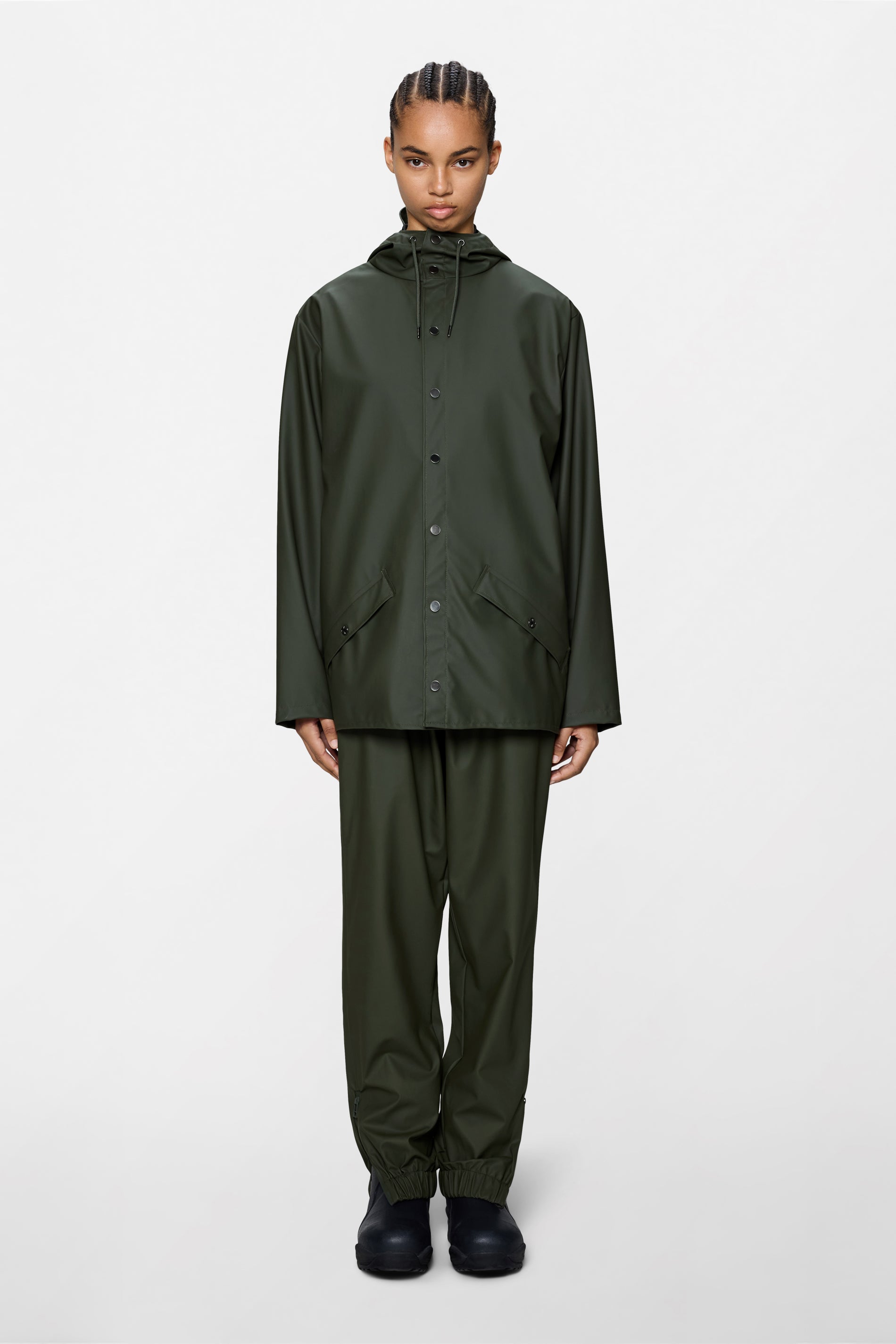 RAINS Jacket Green Jacket