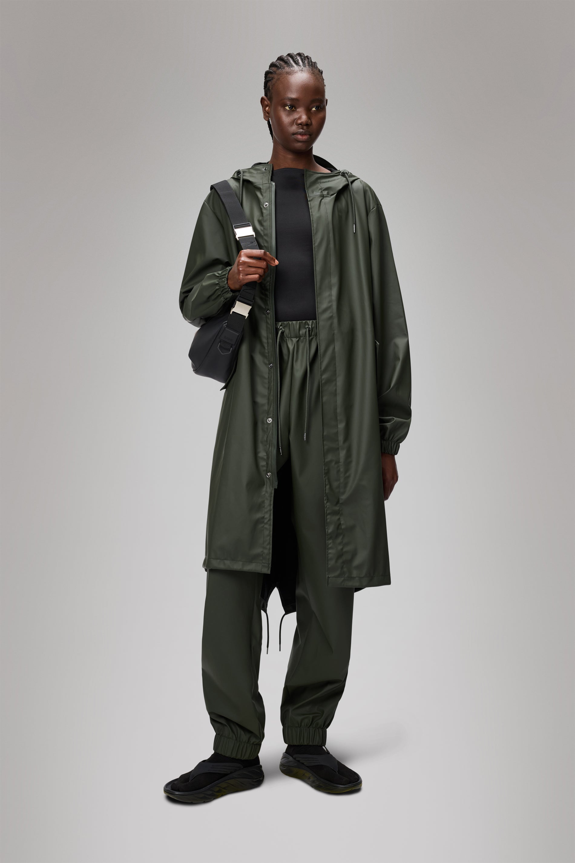 RAINS Rain Pants Regular Green Pants