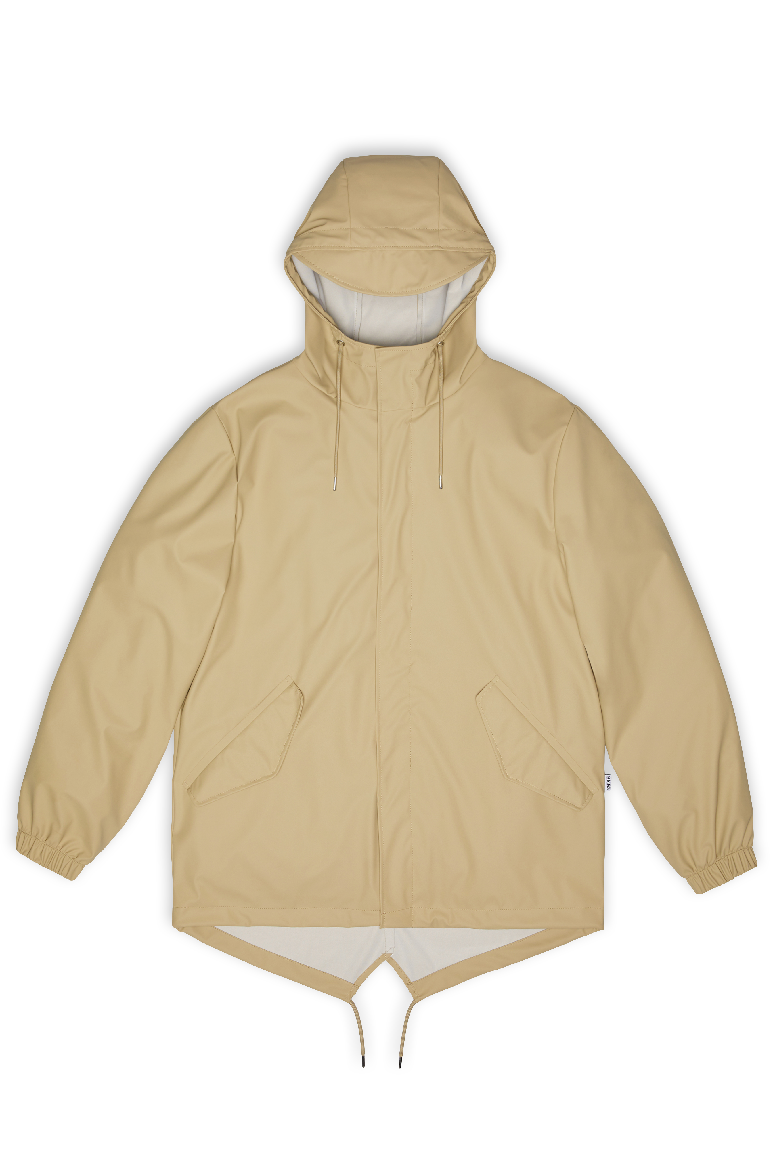 Rains Fishtail Jacket Sand Jacket