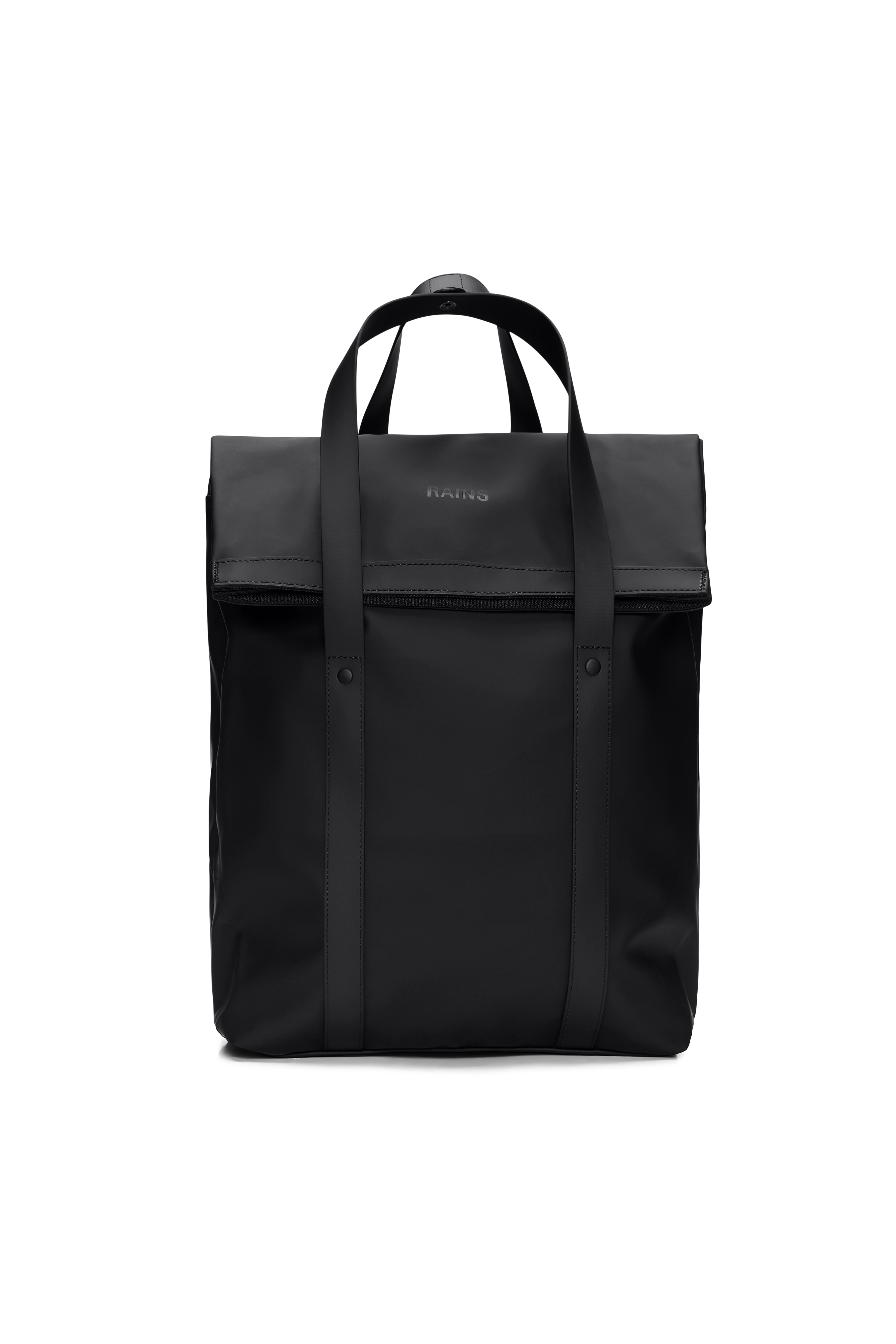 RAINS 2 Way Tote Backpack Black 15L H42 x D12 x W30 cm Backpack