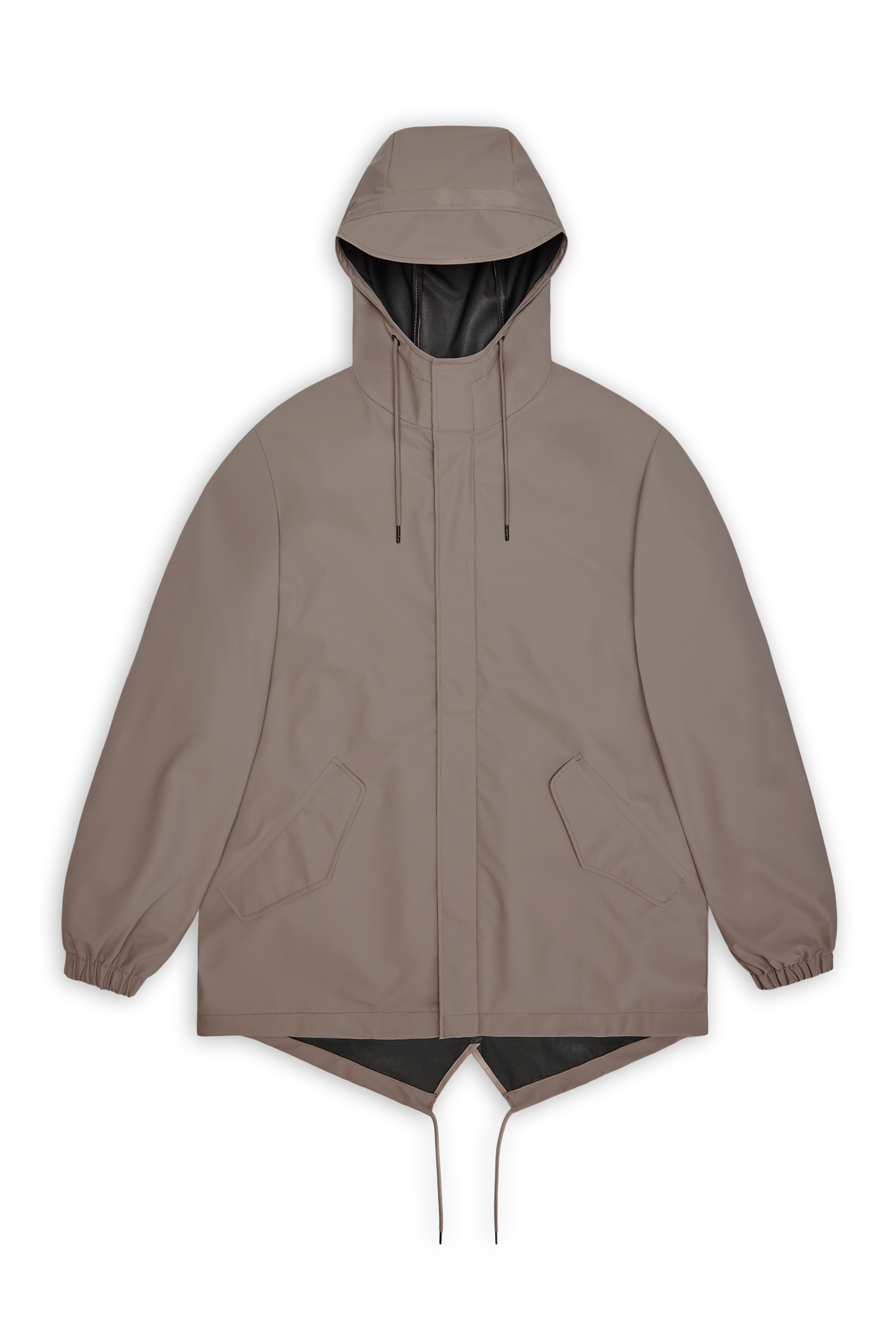 RAINS Fishtail Jacket Cinder Jacket