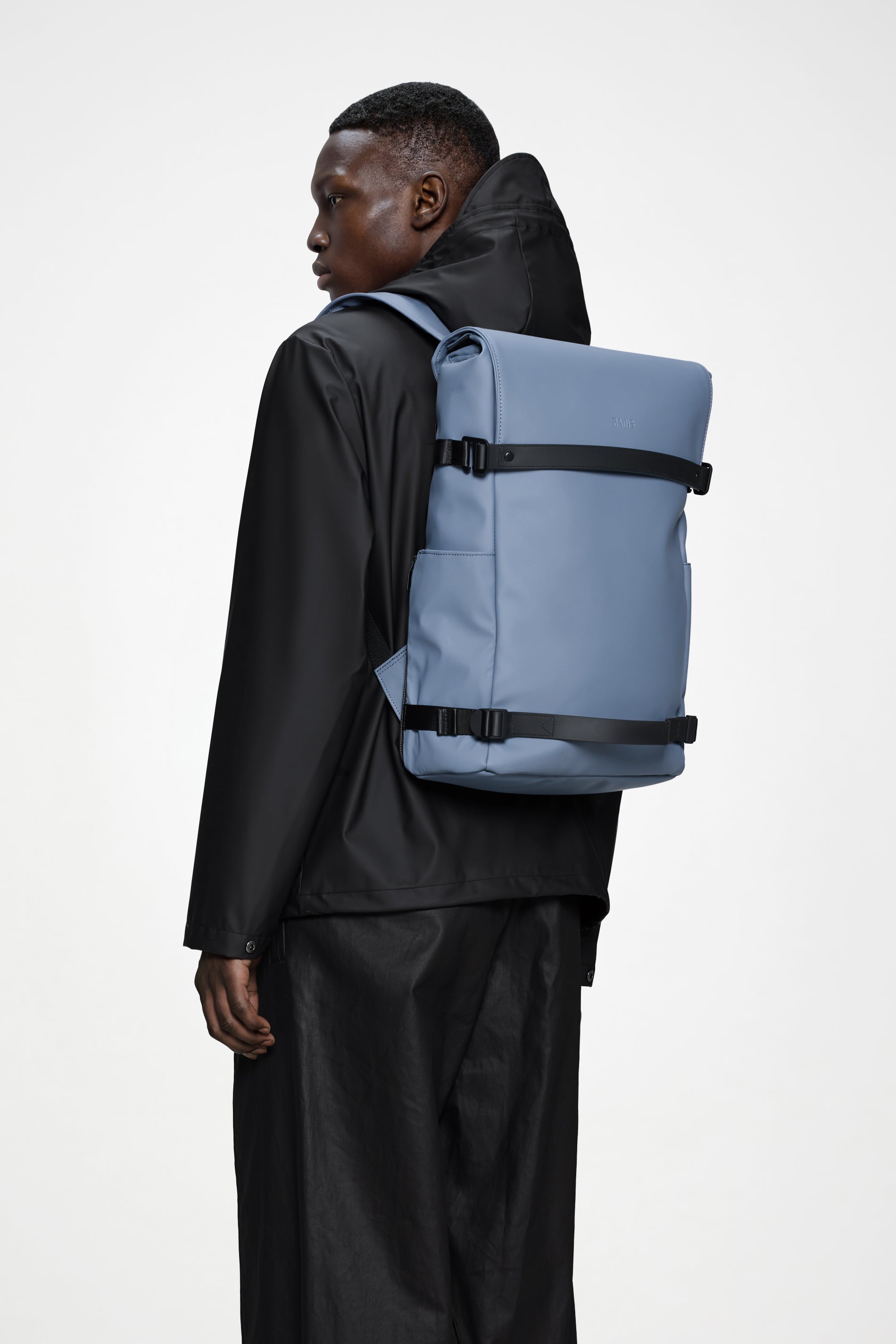 RAINS OTG Backpack Blue Dusk 19L H46 x D12 x W32 cm Backpack