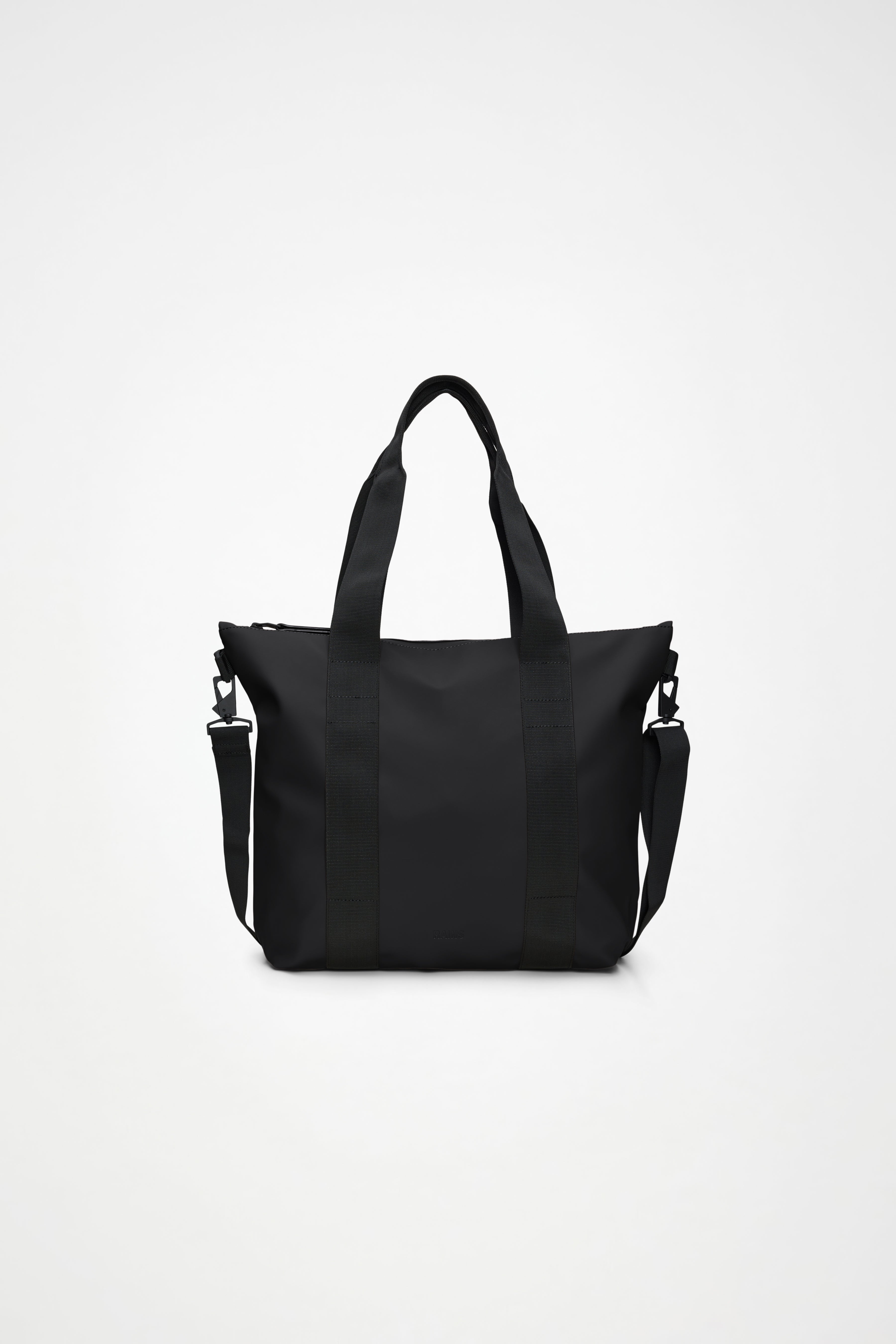 RAINS Tote Bag Mini Black 18.50L H36 x D13 x W36 cm Tote