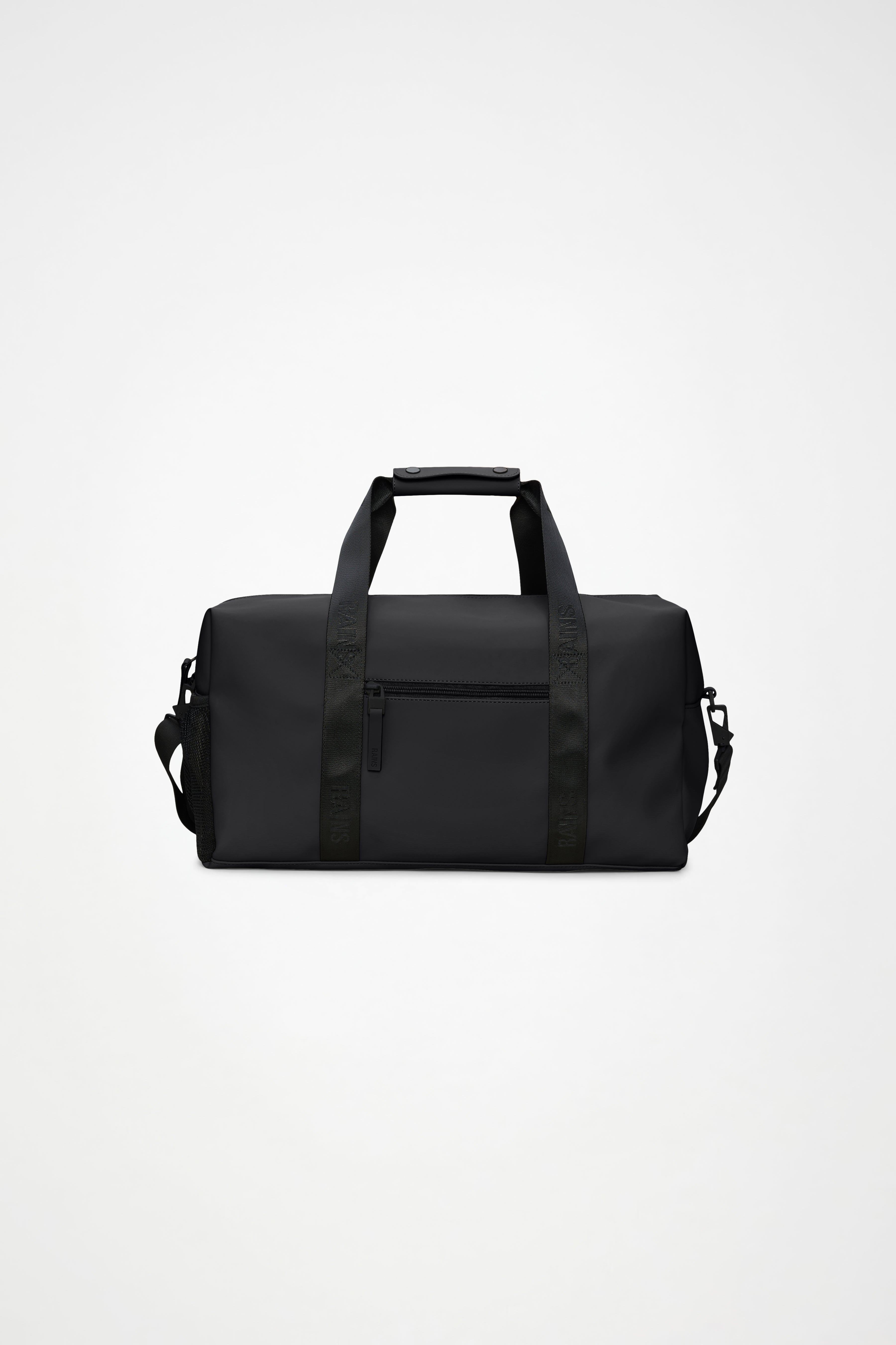 RAINS Trail Gym Bag Black 26L H25 x D22 x W48.50 cm Weekender