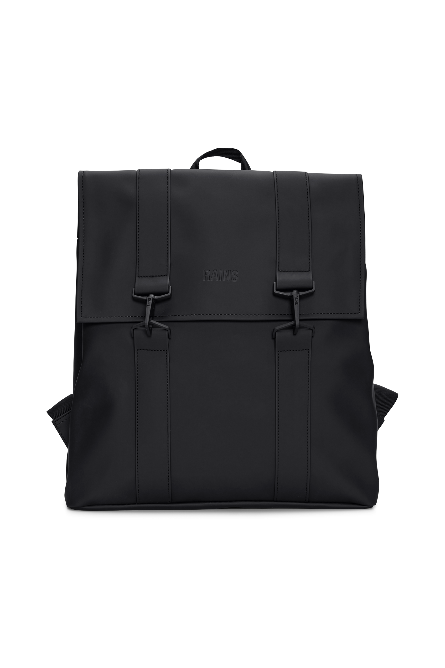 Rains® MSN Bag in Black for $160 | Free Shipping