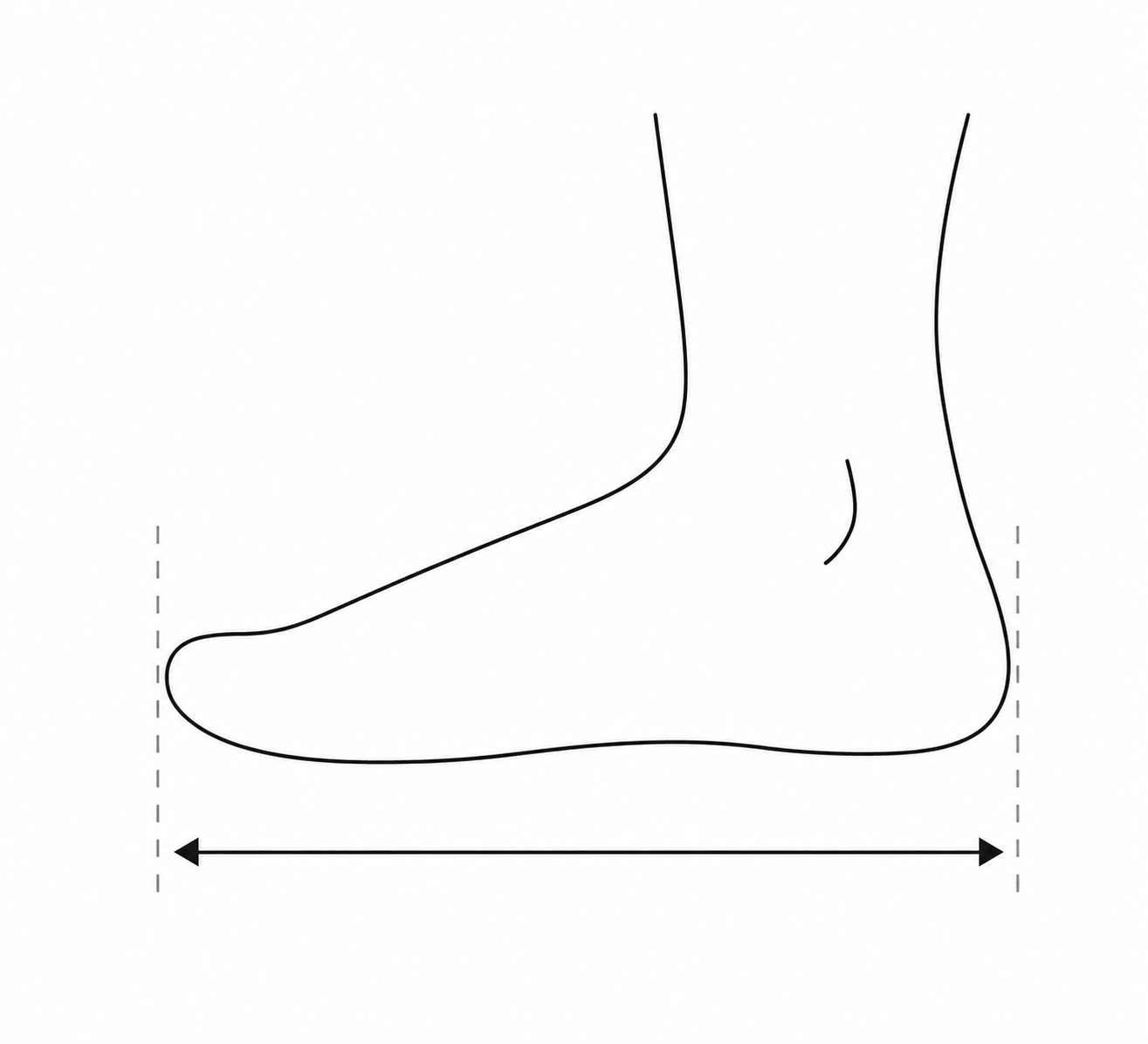 Foot measurement diagram